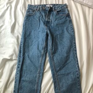 zara mom jeans